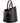 Black Coal Bucket with Teak Handle Shovel