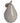 Antique Grey Small Ceramic Pear