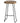 Franklin Hardwood Shaped Barstool