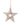 Antique White  Wooden Sparkle Star