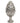 Tall Large Silver Pinecone Finial