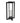 Tall Black Hurricane Lantern