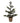 Medium Spruce Tree With Wicker Basket