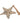 The Noel Collection Small Wicker Star Decoration