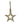 White Wash Collection Small Wooden Hanging Star Decoration