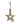 White Wash Collection Small Wooden Hanging Star Decoration