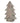 Siena Brown Medium Christmas Tree