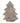 Siena Brown Small Christmas Tree