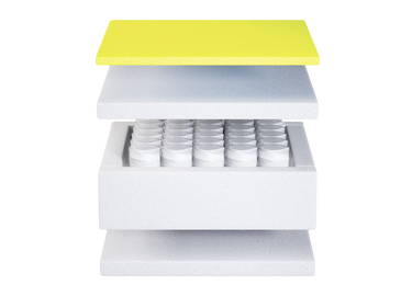MLILY Narvi Comfort Memory Pocket 1000 Hybrid Mattress single small double double king super king